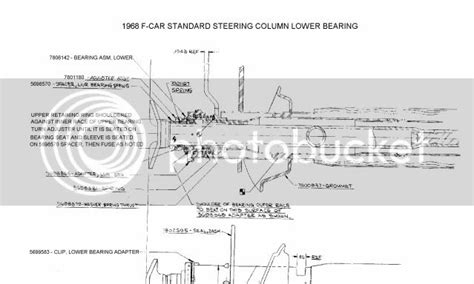 68 Camaro Steering Column Lower Bearing Team Camaro Tech