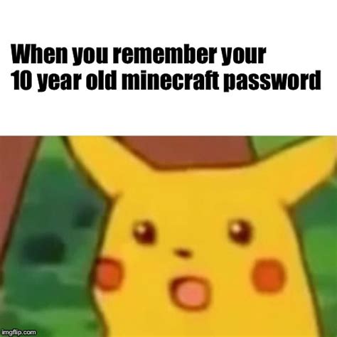 Surprised Pikachu Meme Imgflip