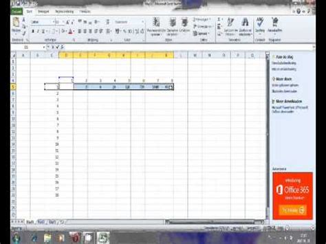 Jak Zrobi Tabliczk Mno Enia W Excelu Youtube