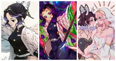 Demon Slayer: Kimetsu No Yaiba: 10 Pieces Of Shinobu Fan Art You Have
