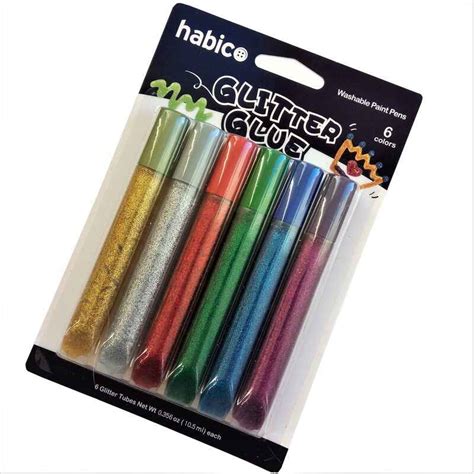 Glitter Glue Pens Childrens Craft Supplies Glitter Glitter