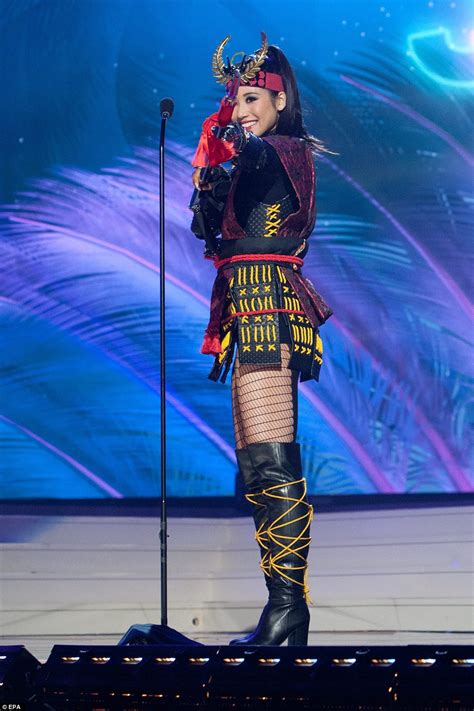 The National Costume Round Of Miss Universe 2015 Daily Mail Online