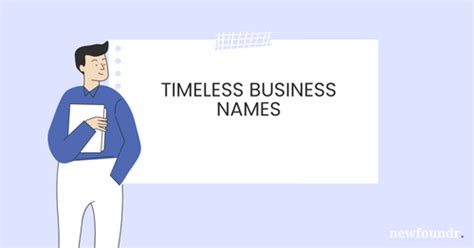 75 Unique Creative And Catchy Timeless Business Names Business Names Ideas