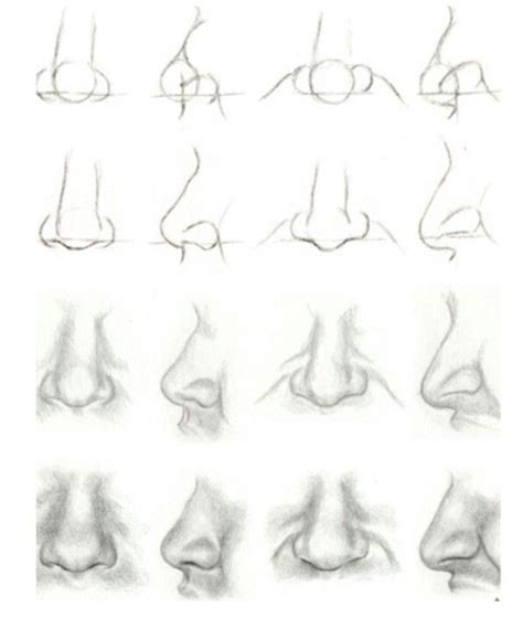 This is an easy drawing method that should help you the next. anatoref | Nose drawing, Drawings, Lips drawing