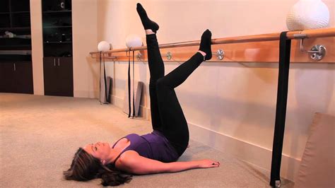 Ballet Barre Exercise Hamstrings Youtube
