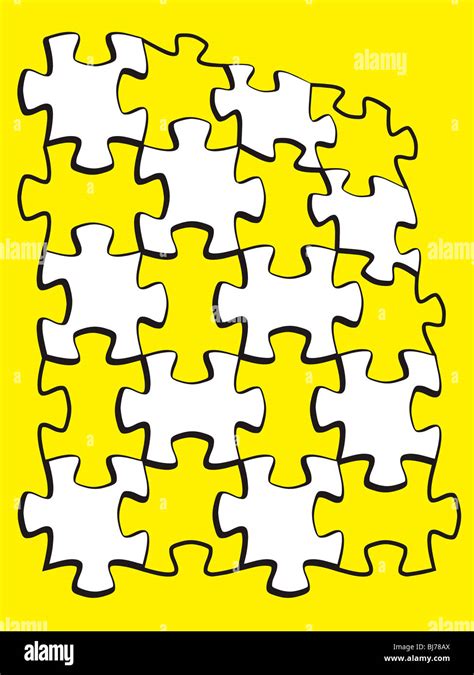 Puzzle Colored Parts Backgrounds Vector Stock Photo Alamy
