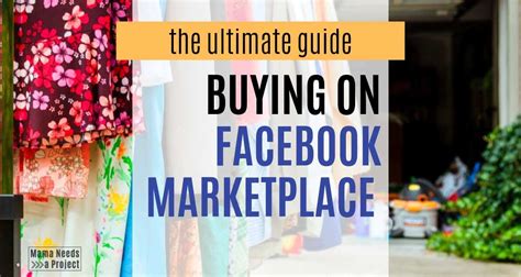 7 Tips To Buying On Facebook Marketplace 2023 Guide Mama Needs A