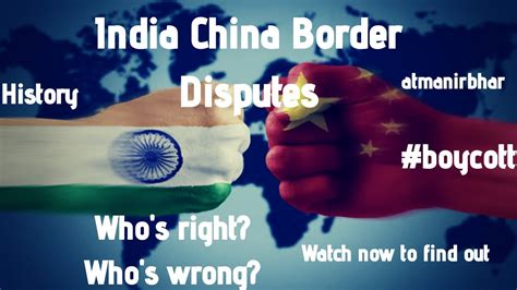 India China Border Disputes A Brief History Youtube