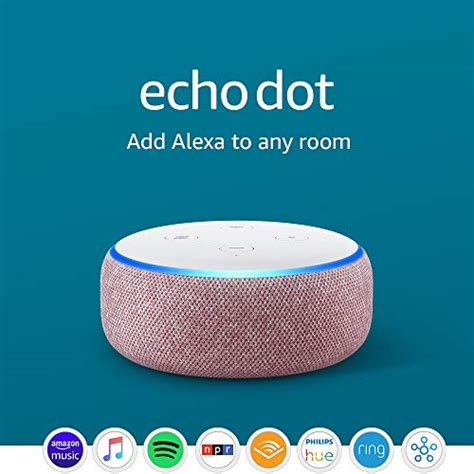 Echo Dot 3rd Gen Smart Speaker With Alexa Plum Pricepulse