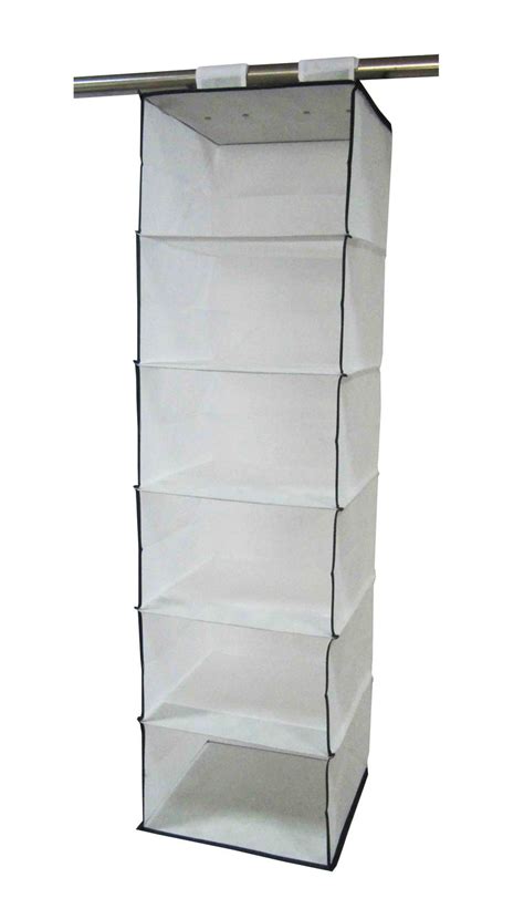 Keep your closet neat and organized with a closet organizer. MAINSTAYS 6-Shelf Organizer | Walmart Canada