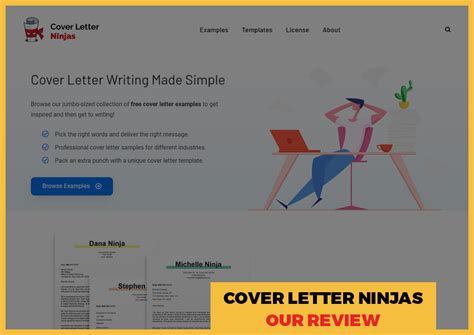 Our Cover Letter Ninjas Review A Huge Collection Of Cover Letter