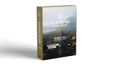 After effects templates, video templates and motion graphics templates to unleash your creativity. Cinematic Motion Graphic Templates for Premiere Pro ...
