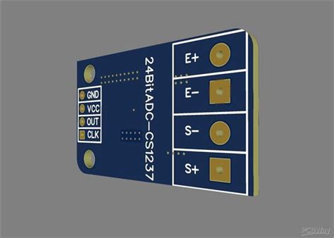 24 Bit Differential Adc Module Cs1237 Share Project Pcbway