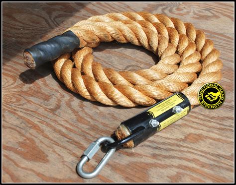 Manila Indoor Gym Climbing Ropes 15 And 2 Inch Diameter