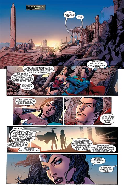 Justice League 19 Superman And Wonder Woman Photo 37655793 Fanpop