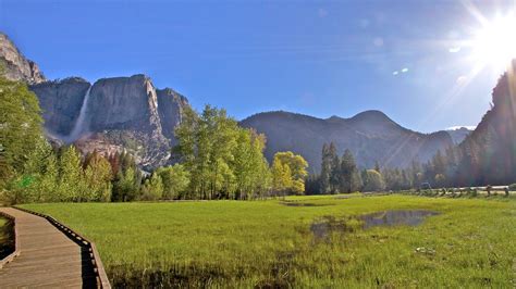 Yosemite Valley In Yosemite National Park California