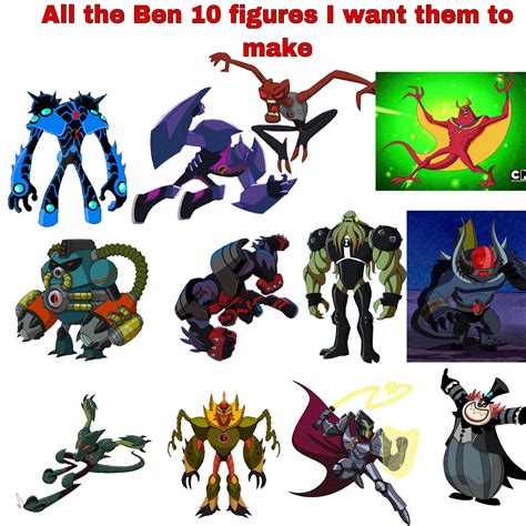 ✳who's your hero? ✳world famous superhero! This a list for all the Ben 10 reboot figures i want them ...