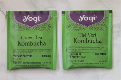 Yogi Teas Green Tea Kombucha Review Izzys Corner At IW