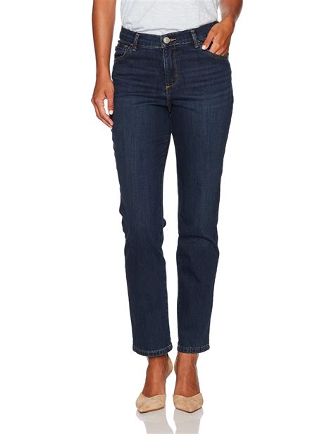 Lee Jeans Denim Petite Instantly Slims Classic Relaxed Fit Monroe