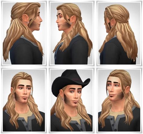 Ians Half Up Hair At Birksches Sims Blog Sims 4 Updates