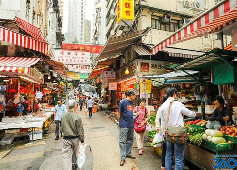 Supermarket, grocery store, fish market. Hongkong market - Hong Kong Market