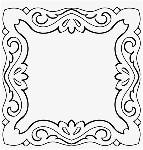 Black Scroll Frame Clip Art Free Clipart Images Clipart Library
