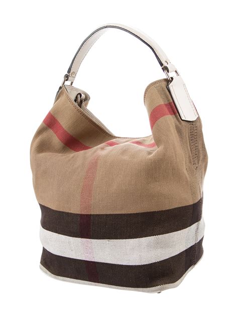 Burberry Ashby Bucket Bag Handbags Bur73370 The Realreal