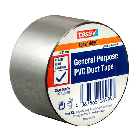 4050 pvc duct tape plasticized silver tesa®
