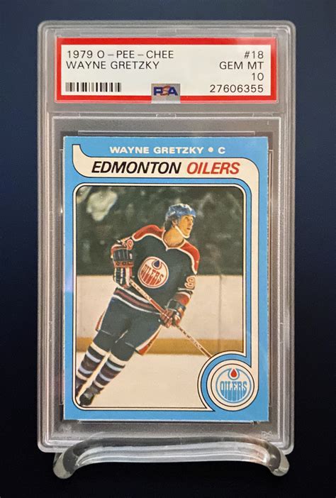 Wayne Gretzky Rookie Cards Sells For 375m To Set Hockey Record