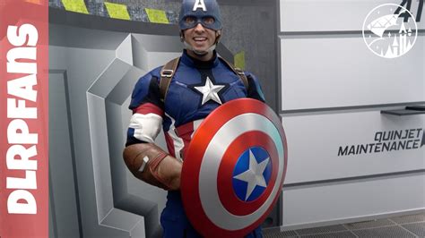 Captain America Meet And Greet During Summer Of Marvel Super Heroes At