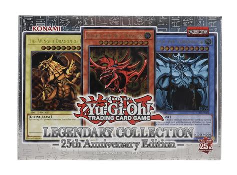 Yu Gi Oh Legendary Collection 25th Anniversary Edition Box Da Card World