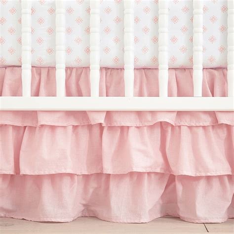 Every single bedding set in babies r us was scratchy and cheap feeling! Levtex Baby Willow 4-Piece Crib Bedding Set - Pink ...