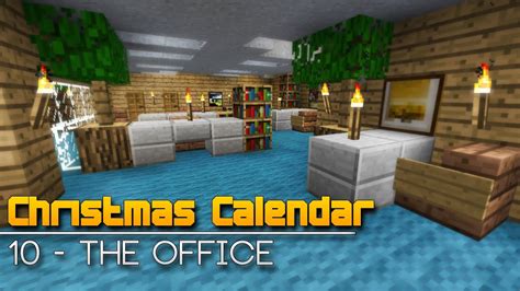 Christmas Calendar 10 The Office Minecraft Parkour Map Youtube