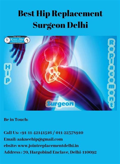Best Hip Replacement Surgeon Delhi Hip Replacement Surgeon Hip Surgery