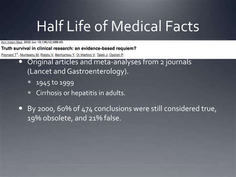 Medical Dogma Busting Myths Ppt