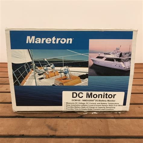 Maretron Dcm100 Nmea2000 Dc Battery Monitor New Open Box Max Marine