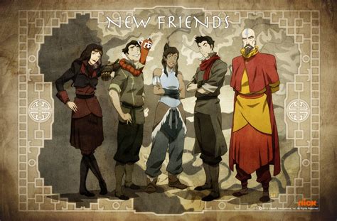 New Friends Legend Of Korra Avatar The Last Airbender Photo