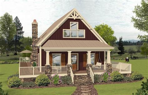 Two story house plans all have two stories of living area. 2-Story Cottage with 2-Story Great Room - 20135GA ...
