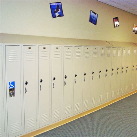 Durable Hallway School Lockers With Built In Locks At Equipment Sales