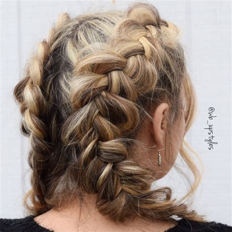 Messy French Braids Messy French Braids Hairstyles For School