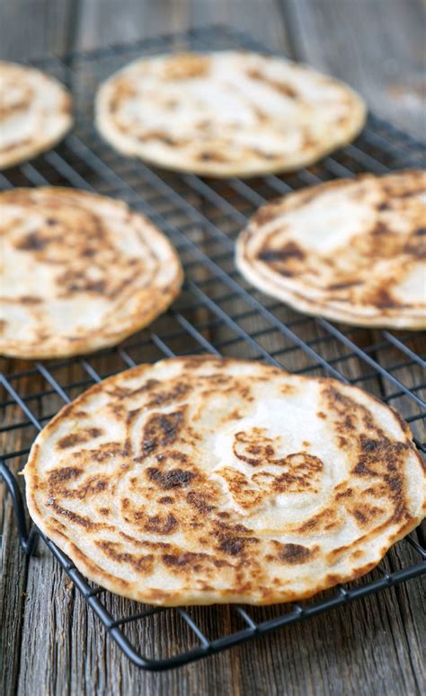 1 slice soft wheat bread: 3 Ingredient Paleo Naan (Indian bread) | My Heart Beets ...
