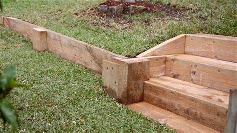 How To Build A Retaining Wall With Timbers Encycloall