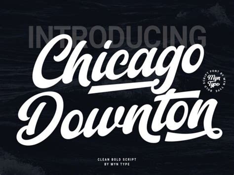 Chicago Downton Font Free Font