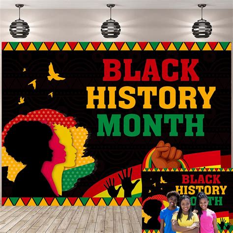 Black History Month Backdrop Black History Month Banner