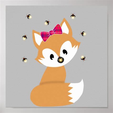 Fox And Firefly Poster