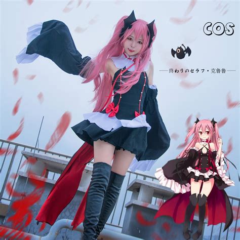 S 3xl Anime Seraph Of The End Krul Tepes Cosplay Evil Vampire Gothic