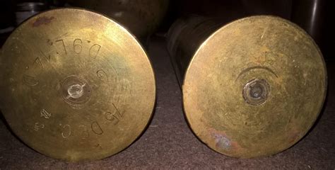 Short French 75mm Shell Case
