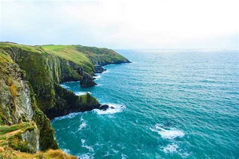 Irish Landscape Coastline Atlantic Coast County Cork Ireland