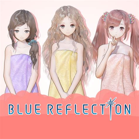 Blue Reflection Bath Towels Set C Lime Fumio Chihiro