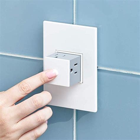 The cabinets pictured are similar to yours. Legrand adorne 15Amp 1-Gang Pop-Out Outlet in Magnesium ...